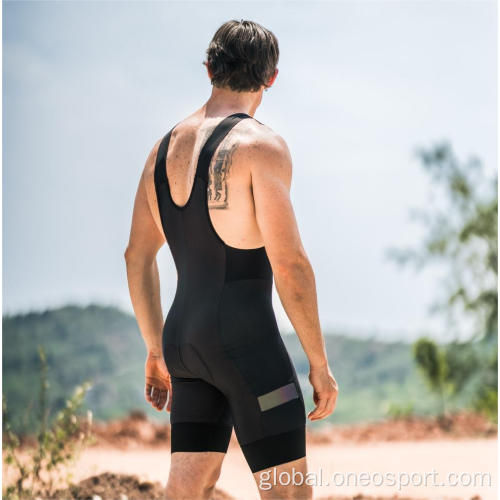 Mens Essential Bib Shorts All Black Cycling Bib